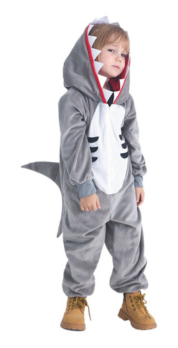 Halloween Niños Divertido Animal Tiburón Cosplay Disfraz2023