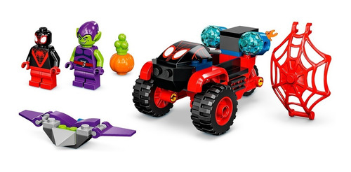 Imagen 3 de 6 de Lego Spidey- Miles Morales: Tecnotrike De Spider-man (10781)