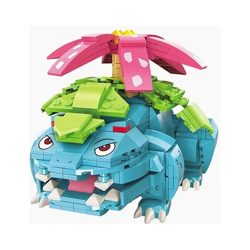 Pokémon Venusaur Armable Bloques 497pzs Juguete Keeppley 