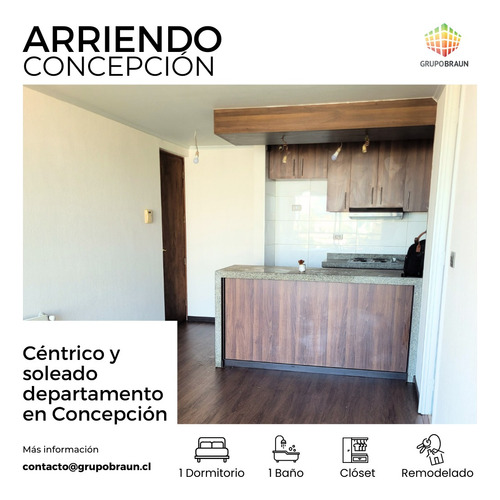 Arriendo Depto 1d1b Concepción Centro - 50% Dcto En Garantía