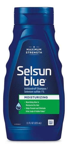 Shampoo Selsun Blue Maximum Strength Moisturizing 325ml