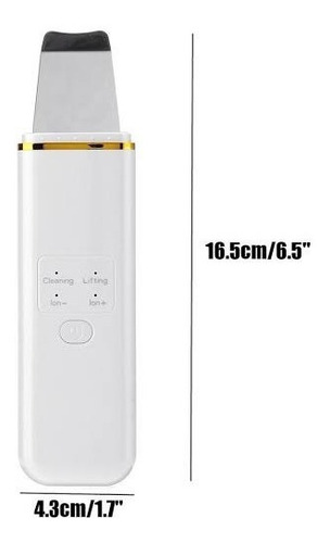 Imagen 2 de 2 de Paleta De Peeling Ultrasónico Portátil Ionico Exfoliador