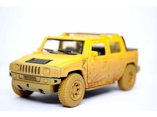 Hummer H2 Sut 2005 De Colección Escala 1:40 Color Amarillo