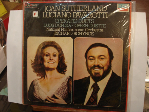 Joan Sutherland Luciano Pavarotti Duets Disco Lp Vinilo    D