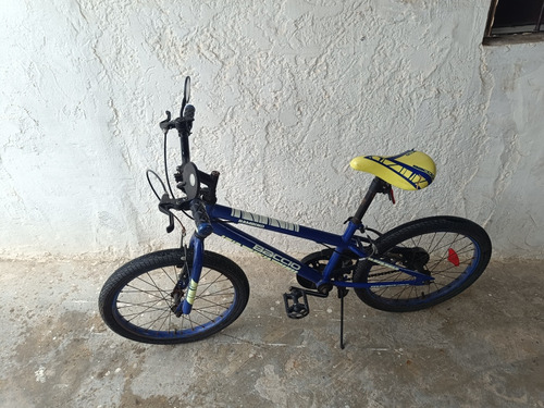 Bicicleta Rodado 20 Niño Azul Baccio