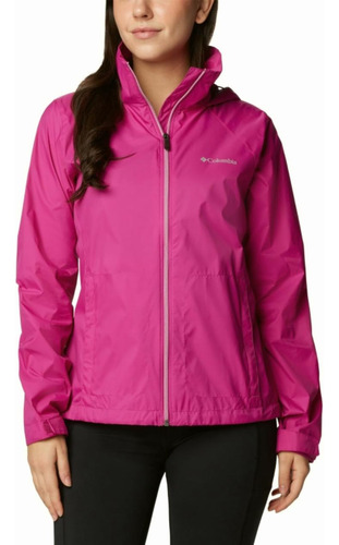 Columbia Switchback Iii Chamarra Para Mujer, Color Fucsia,