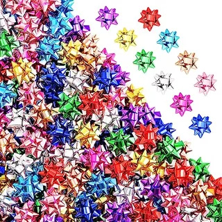 230 Pcs Valentines Day Shiny Bows For Gift Wrapping, 1 ...