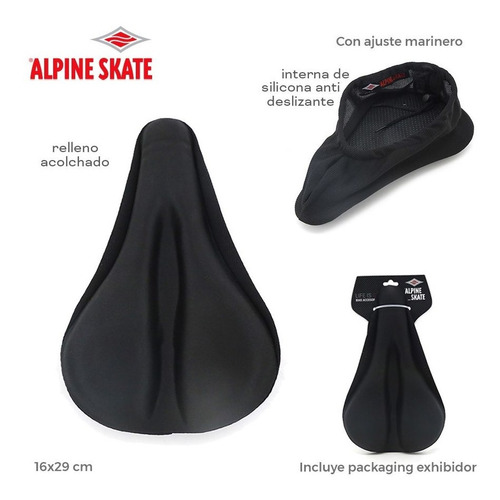 Cubre Asiento Alpine Skate Ajuste Marinero Asfl70