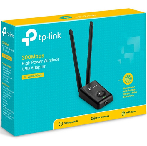 Adaptador Wifi Rompemuros Tp-link Tl-wn8200nd Usb /v /vc