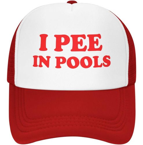 Unisex I Pee In Pools Hat Gorra De Béisbol Snapback Sombrero