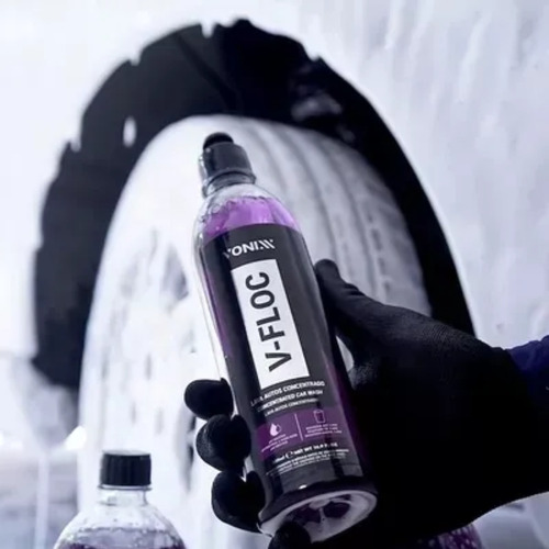 Kit Shampoo Automotivo Esfregação Neutro V-floc V-mol Vonixx