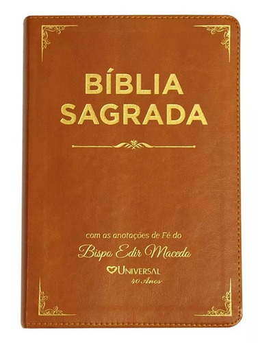 Bíblia Com Anotações Da Fé Bispo Edir Macedo 