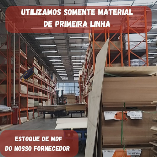 Mesa Suspensa Com Gaveta Escritórios E Estudos (100x40x15)