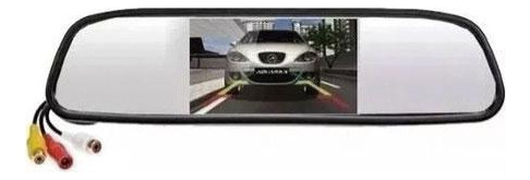 Retrovisor Interno 4,3 Polegadas Com Câmera Sensor Ré
