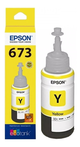 Tinta Epson P/1800 Ecotank Inkjet 70ml Amarillo T673420-al