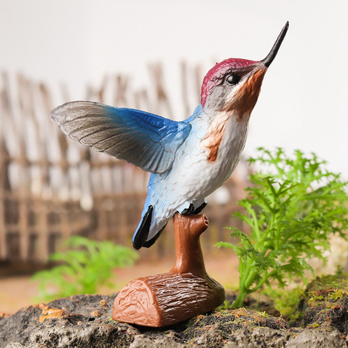 Figuras De Colibrí Figuras De Pájaros Decoración En Maceta C