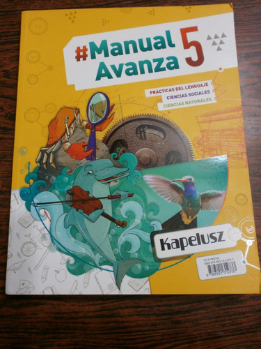 Manual Avanza 5 Kapelusz Lenguaje Sociales Naturales 2017