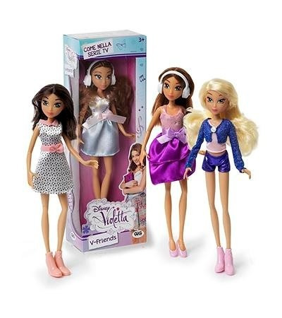 Boneca Violetta V-friends 25cm