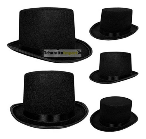 Imagen 6 de 6 de Sombrero De Mago + Varita + Guantes Para Adulto