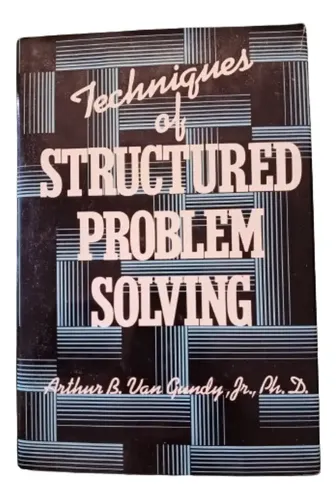 Techniques Of Structured Problem Solving. Arthur B. Vangundy | MercadoLibre