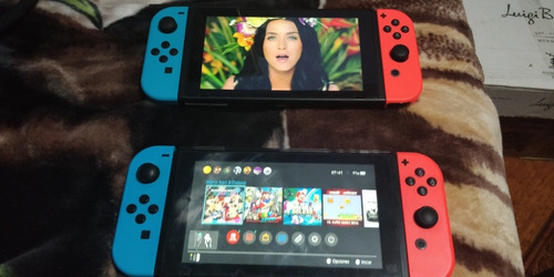 Nintendo Switch Completa Impecable,(flasheable) Y Accesorios