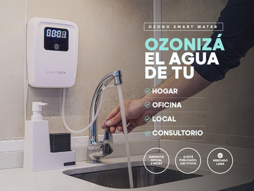 Imagen 4 de 9 de Ozonizador Purificador De Agua Para Grifo Lampara Uv Regalo
