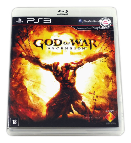 God Of War Ascension Original Playstation 3 Ps3 Mídia Física