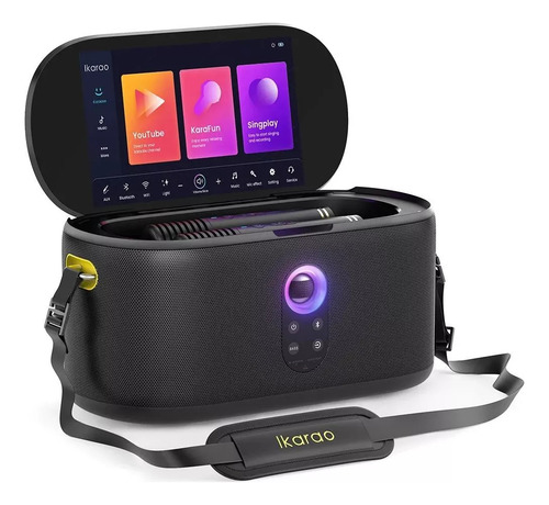Caixa Karaokê Joog Shell S1 180w - Tela 10,1