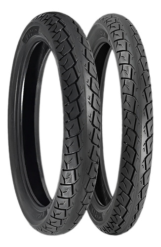 Pneu Ybr125/ Fazer-factor150 80-100-18+100-90-18 Levorin