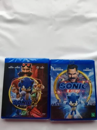 Blu Ray Sonic The Hedgehog 1 + 2 - Sonic 1 + 2 La Película