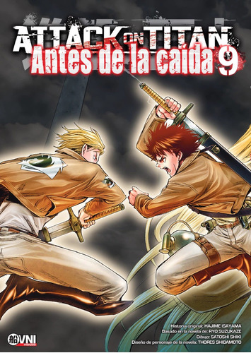 Attack On Titan: Antes De La Caída Vol 09 -  Ovni Manga