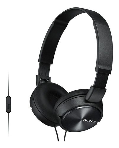 Audífono On Ear Sony Almohadillas Acolchadas, 3.5 Mm, Negro
