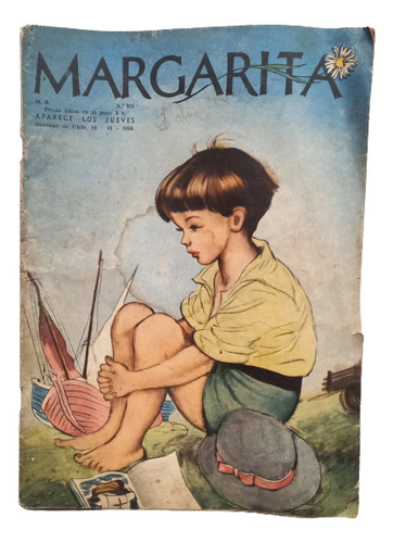 Margarita Año 1950. Revista Chilena Para La Mujer /leer Desc