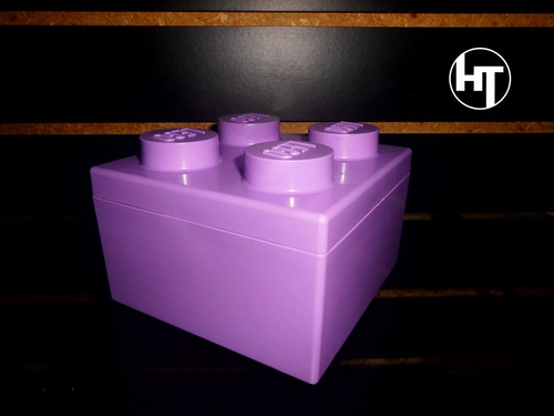 Imagen 1 de 5 de Bloque Caja De Lego, Para Guardar Figuras, 8 Pulgadas