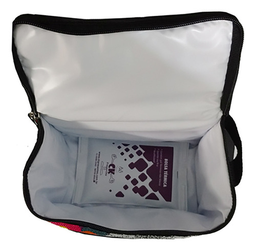 Bolsa Térmica Pequena P/ Insulina E Remédios + 2 Gel Térmico