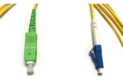 10un Cordão Óptica Sc/apc X Lc/upc Sm 2 Metros Fibra  2.0mm Nfe