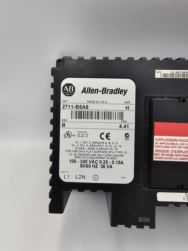 Allen Bradley 2711-b5a8 Panelview 550 Dh+ (Usado)