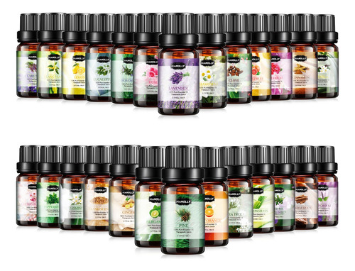 Nature Kit De 26 Aceites Esenciales Para Difusor Y Spa 5 Ml