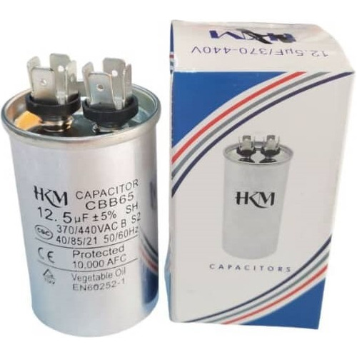 Capacitor De Marcha 12.5uf 370/440 