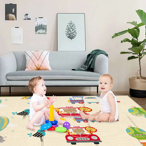 Tapete De Bebê | Tapete Infantil Dobrável Grande E Grosso |
