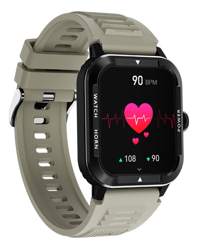 Reloj Smartwatch Para Mujer, Monitor De Presión Arterial, Pa