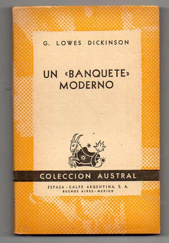 Un Banquete Moderno - G. Lowes Dickinson