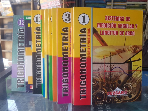Colección Pre Trigonometria Cuzcano 14 Folletos