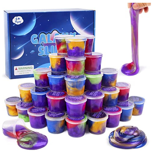 Kit De Slime Galáctico, Kit De 48 Paquetes De Slime De...