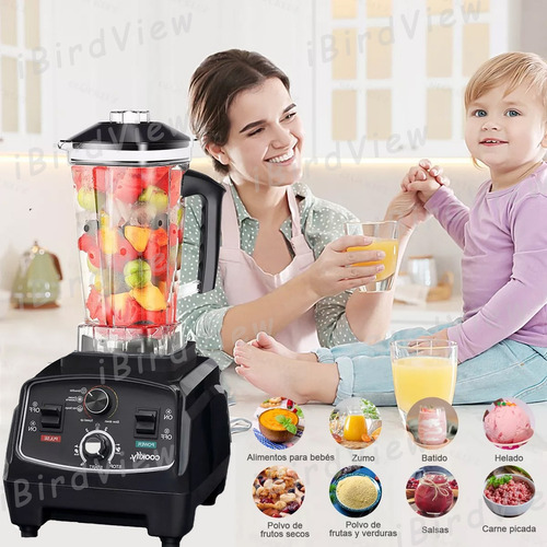 Licuadora Profesional Usorudo,blender Parahielo,1800w 2l