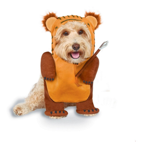 Disfraz De Ewok Talla Large Para Perro, Star Wars,