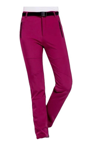 Pantalón Softshell De Mujer Térmicos, Impermeables Colores