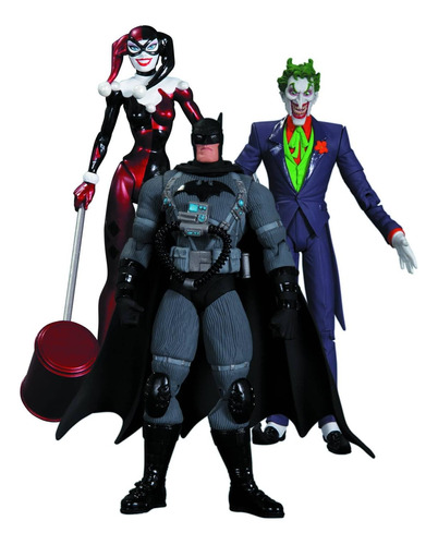 Dc Collectibles Shous The Joker, Harley Quinn Y El Juego De