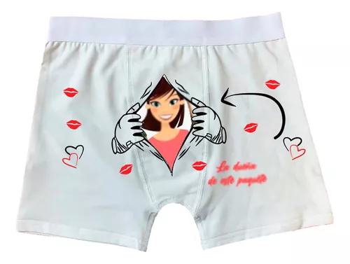 Boxer personalizado nosotros dos o nada, boxer san valentin