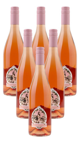 Vino Animal Jardín Enchanté Rosado Orgánico 750 Ml X 6 Unid